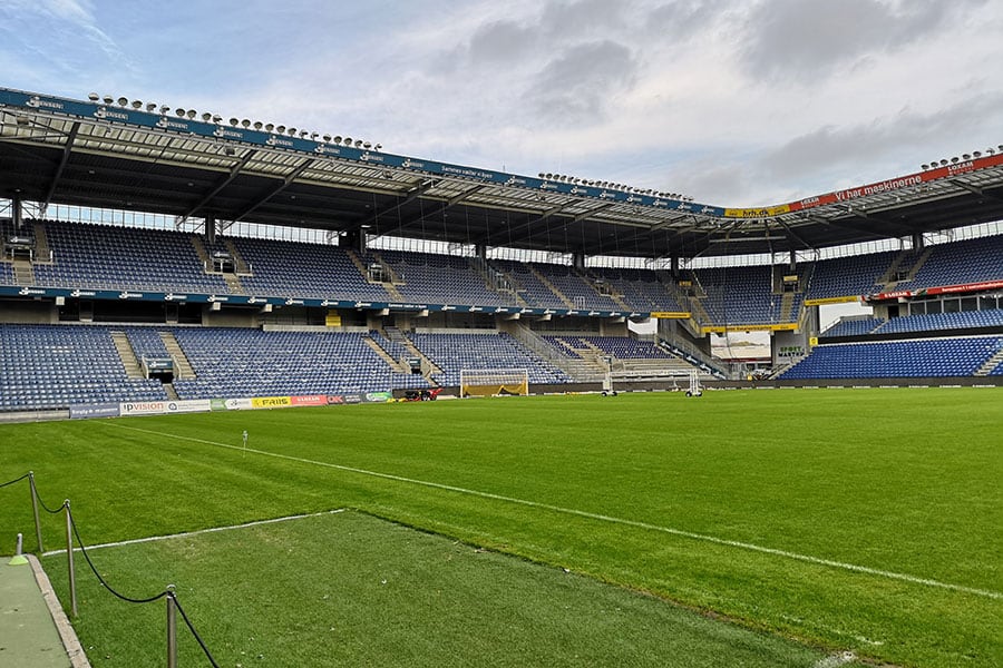 Brøndby-Stadion - Opholdsstedet i Bogense