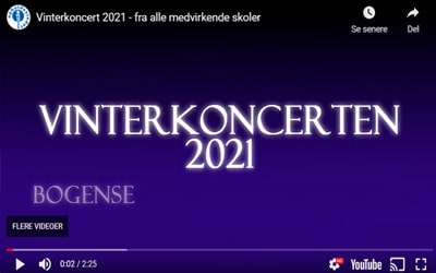 Vinterkoncert 2021 – fra alle medvirkende