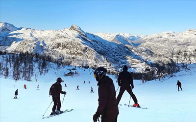 Vi tager på skitur til Ål i Norge